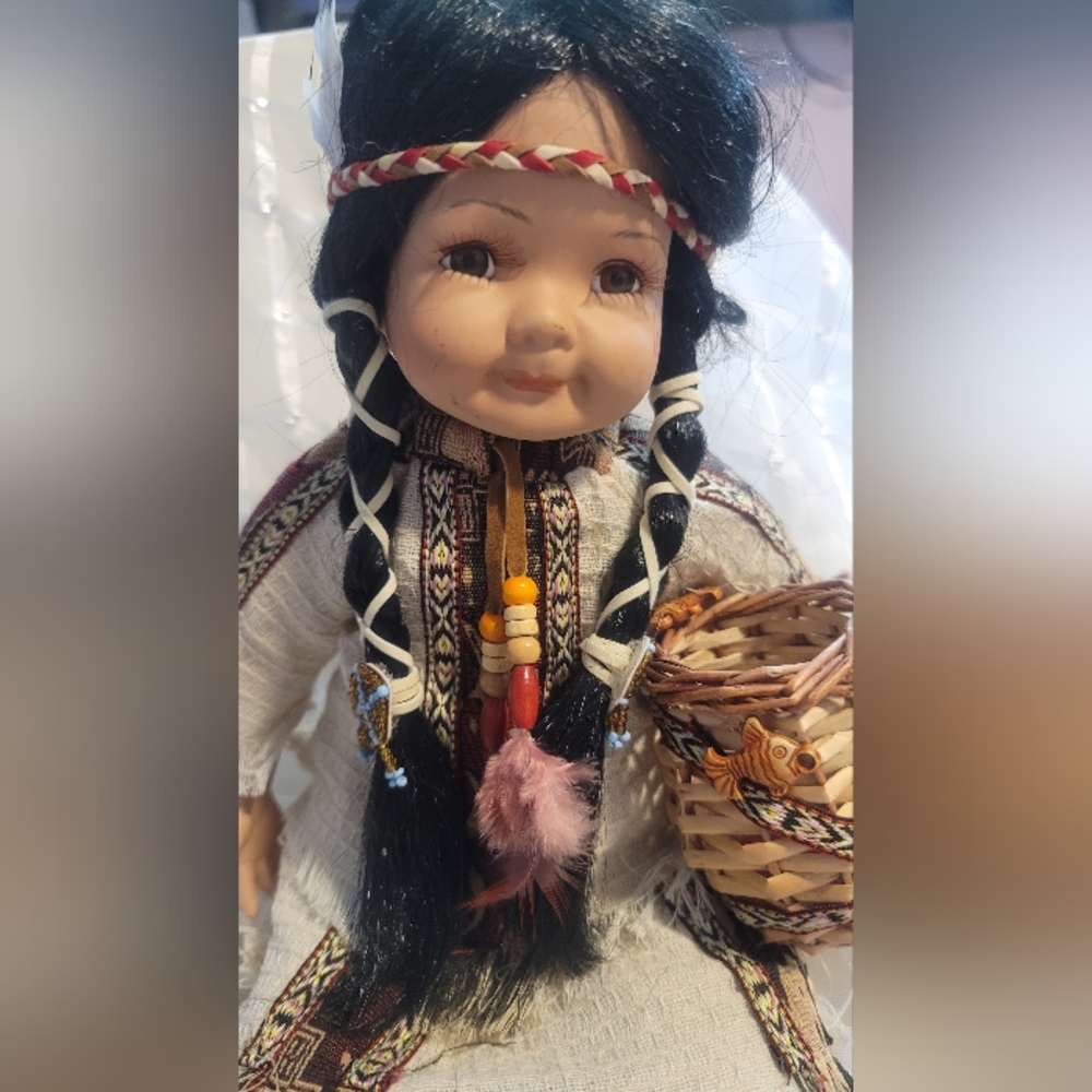Vintage Native American indigenous Doll